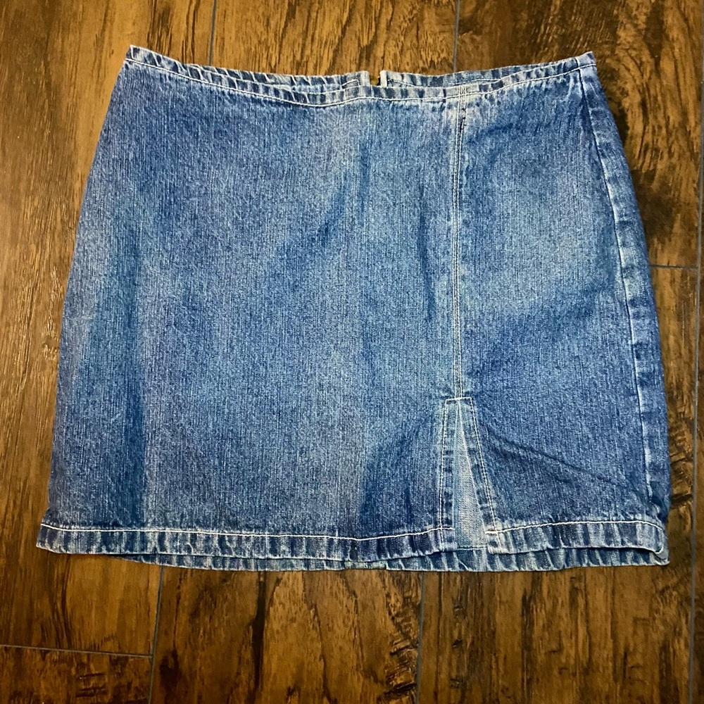 Vintage Denim Mini Skirt